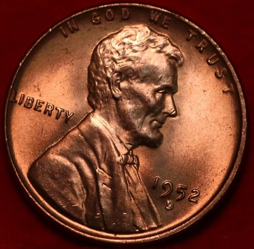 1952-D Lincoln Wheat Cent — photo from another recent sale