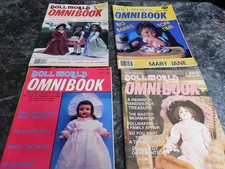National Doll World Magazine lot of 9 1983- 1987