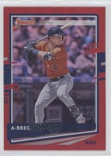 2020 Panini Donruss Nickname Variation Holo Red Alex Bregman (A-Breg) #112 07rd