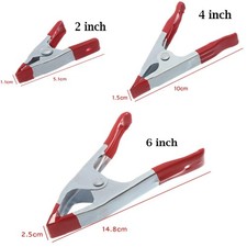 A-Shaped Clip 2/4/6" Spring Clamp Fixing Grip Multifunction Photographic