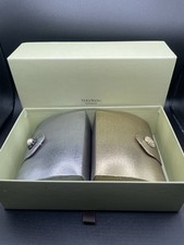 Evening Clutch Set Gold  Silver Neiman Marcus  VANNESSA w Box