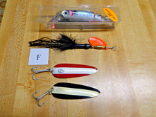 Lot Of 4 Musky Lures Baby Depth Raider in box Spinners Spoons