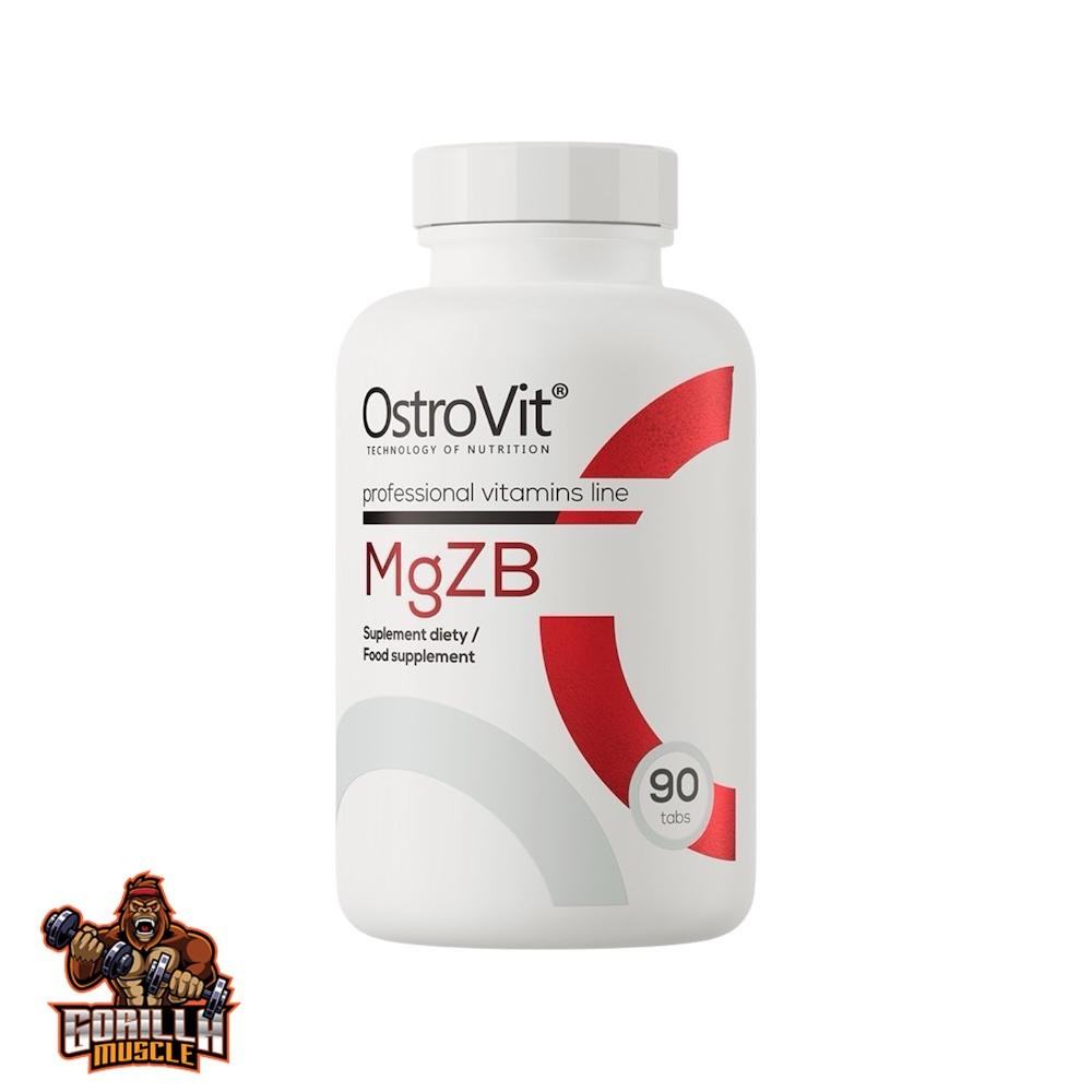 MgZB 90 Tabs OstroVit – Zinc Magnesium B6 – Strength, Sleep & Performance