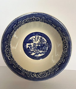 Blue Willow Serving Bowl | eBay