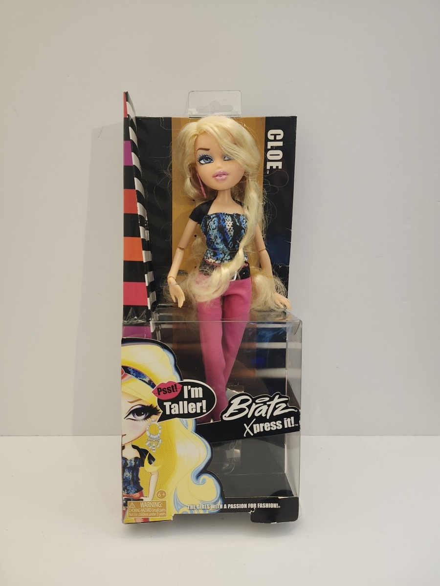 Rare Bratz Xpress It! Psst! I'm taller CLOE Collectible Doll | eBay
