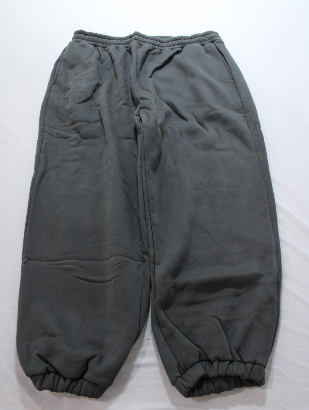 Comfrt Unisex Adult's Travel Essentials Sweatpants EJ3 Steel Grey Size 3XL NWT