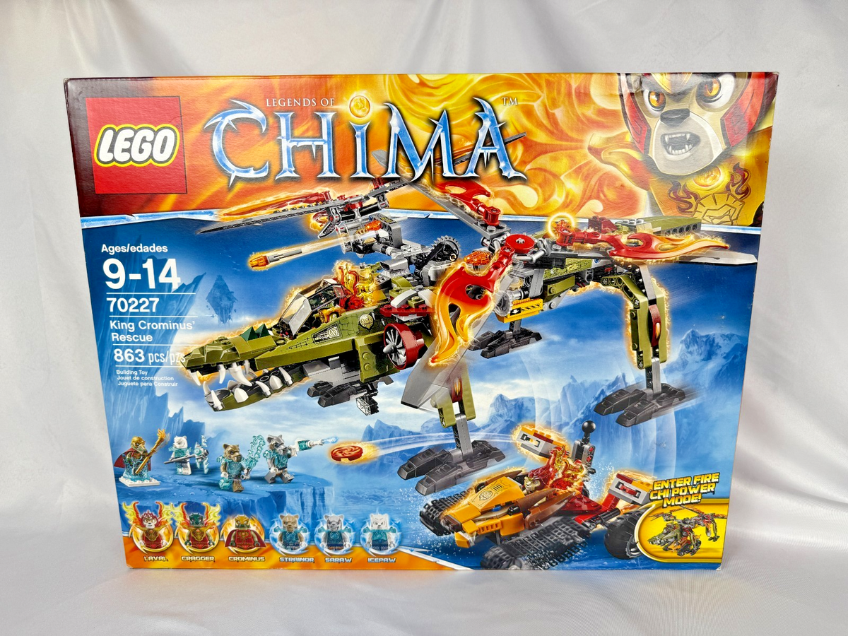 チャンミ LEGO LEGENDS OF CHIMA: King Crominus' Rescue (70227) for sale