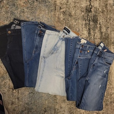JEAN BUNDLE (5) Madewell Loft Calvin Klein Sneak Peek Aero Sz 28/29 Short
