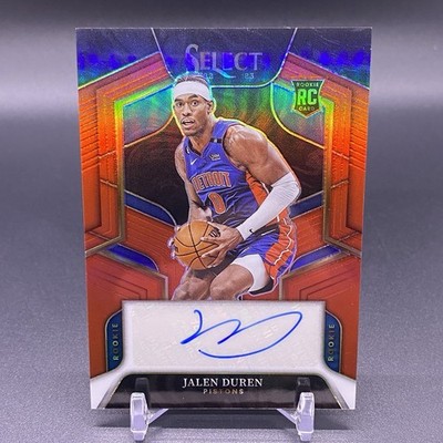 99! 🚨2022-23 Select Jalen Duren RC Red Prizm Auto Detroit Pistons