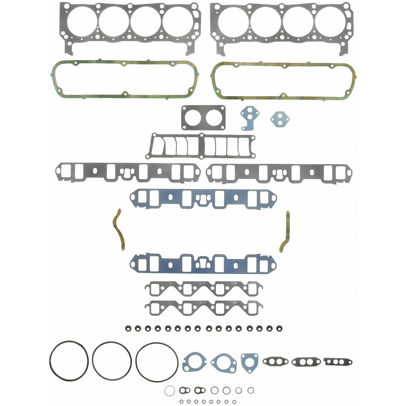 Engine Cylinder Head Gasket Set Fel-Pro For 1964-1969 Ford GT40 4.7L V8