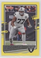 2020 Panini Donruss Dollar Tree Press Proof Yellow Trent Brown #202 0q7