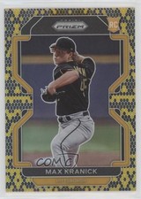 2022 Panini Prizm Tier II Snakeskin Prizm 5/50 Max Kranick #185 b4d