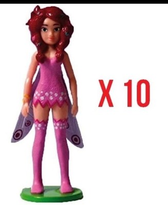 Mia and Me Lot of 10 3D Characters Mia Easy Toys