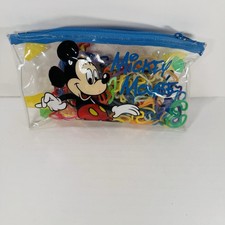 Assorted Disney Bandz Rubber Band Character Shaped Bracelets  Pencil Pouch