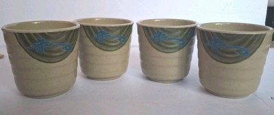 Tar-Hong Thunder Group Melamine Ware Wei Tea Cups 9302J Break Resistant Set Of 4