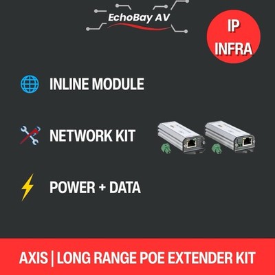 AXIS Long Range POE Extender Kit (01857-001)