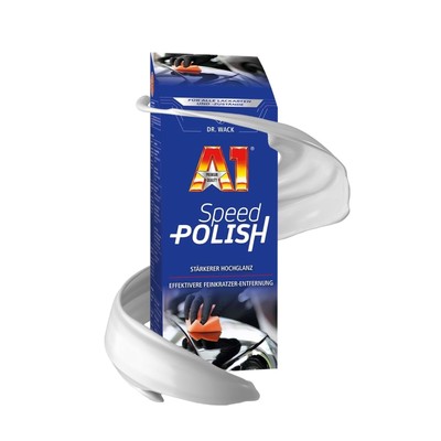 - A1 Speed Polish - NEW FORMULA 500ml I Premium Car Polish with Carnauba Wa...