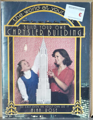 ''Build Your Own Chrysler Building'' Alan Rose Architektur Kartonmodell Papier