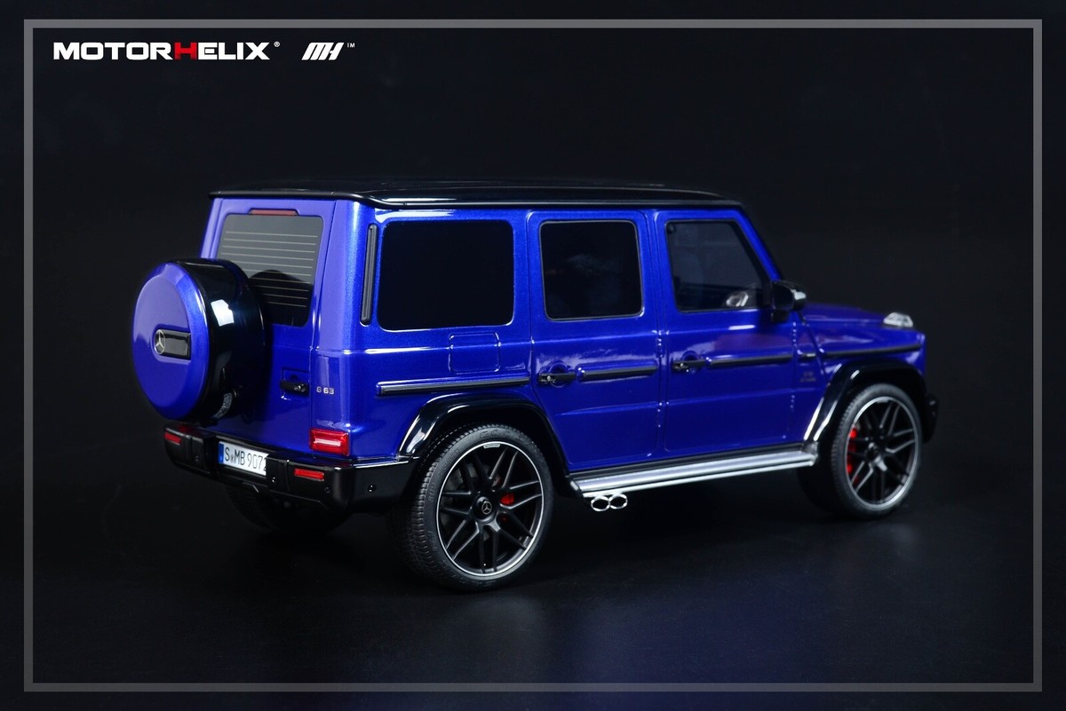 1/18 Motorhelix Mercedes Benz AMG G63 from 2019 in Dark Blue | eBay