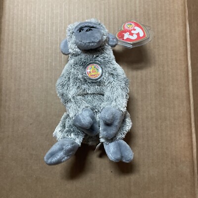 Ty Beanie Baby - VIRUNGA the Monkey (2003 BBOM) 5.5''