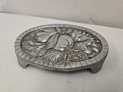 Dessous De Plat Ancien En Aluminium - Vintage - Décor Rétro - Occasion