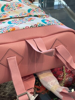 GUCCI The North Face Medium Nylon Leather Backpack White  display picture 2