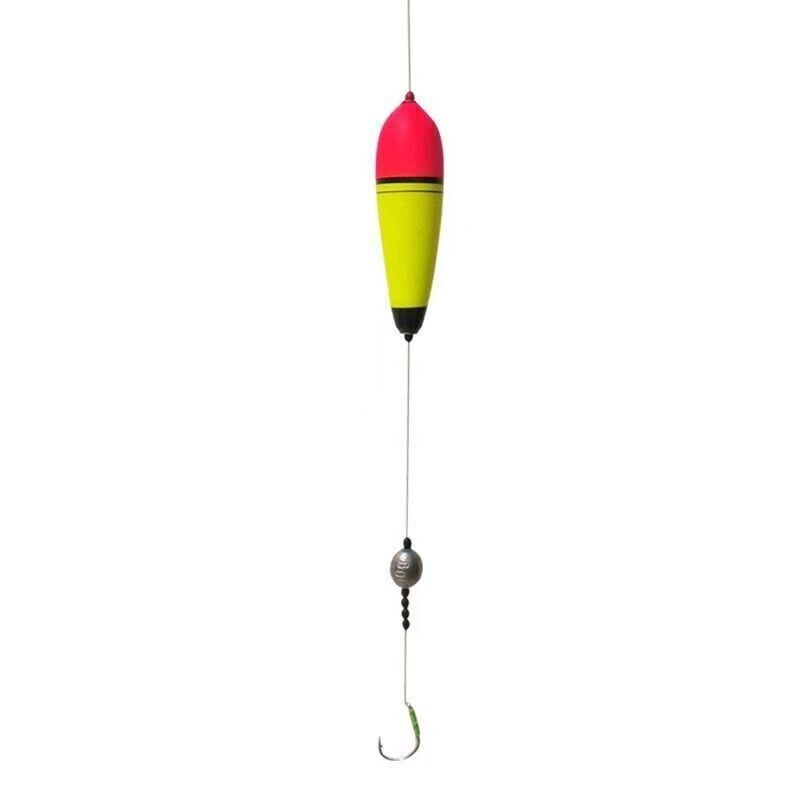 15g/0.5oz Fishing Slip Bobbers, 4 Pack EVA Fishing Float, Yellow