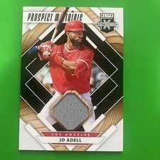 2020 Panini Elite Extra Edition Prospect Materials Black Jo Adell #PM-JA