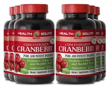 Concentrated Cranberry Extract 50:1 252mg - Bladder Health - Urinary Tract - 6B