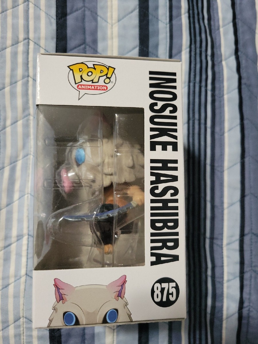 Funko Pop! Demon Slayer Flocked Inosuke Hashibira 875 Exclusive