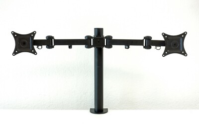 DRALL INSTRUMENTS - Doppel-Monitor-Tischhalterung 13''-27'' - VESA 75 und 100