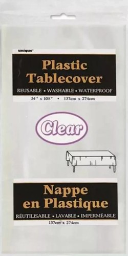 Solid Colour Party Plates Napkins Tablecovers Tableskirts Cups 17 colours+ Clear - Picture 37 of 37