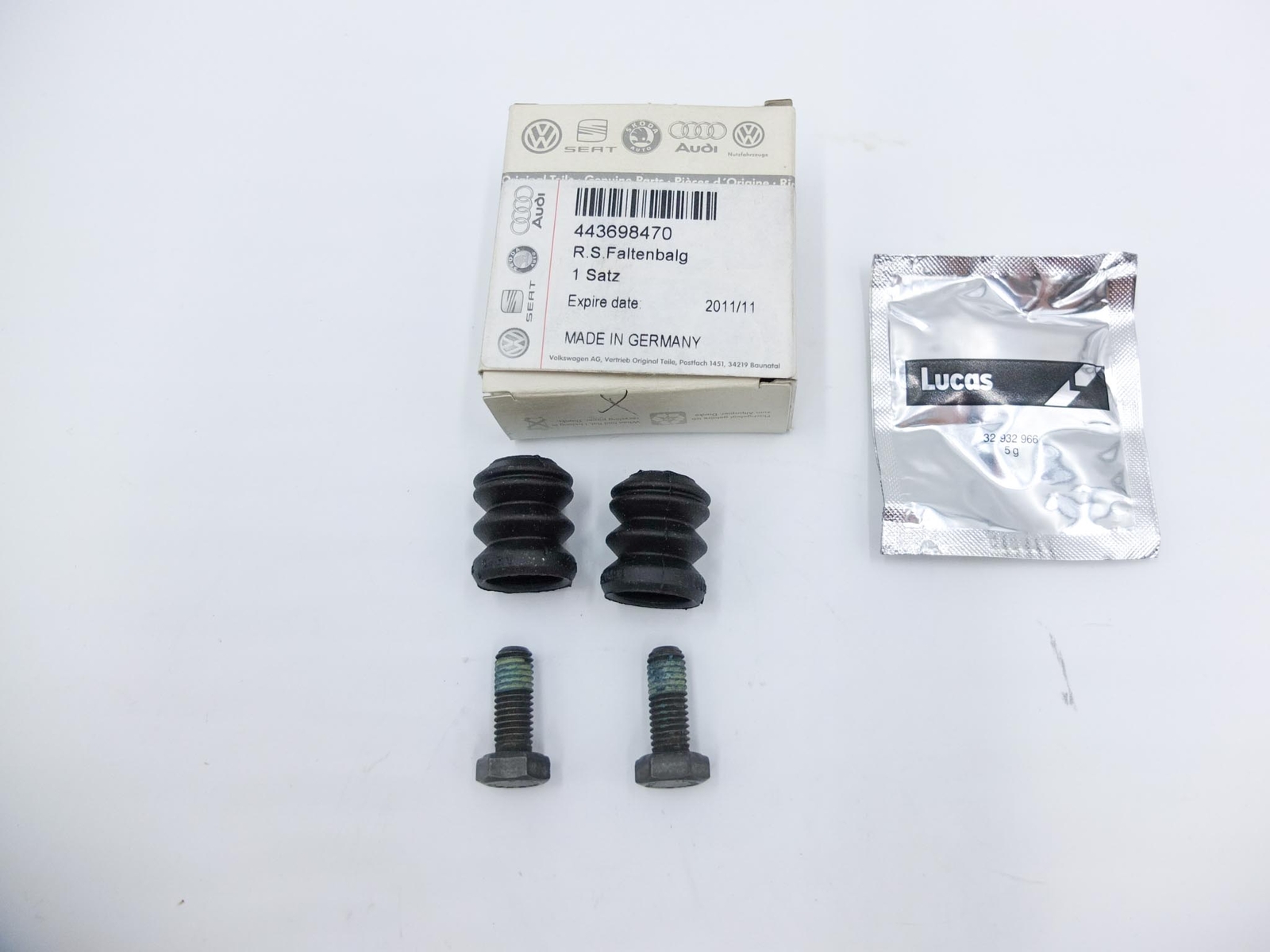 Set Ärmel Bremssattel Original Audi 80 443698470 Kopfhörer Fahren 