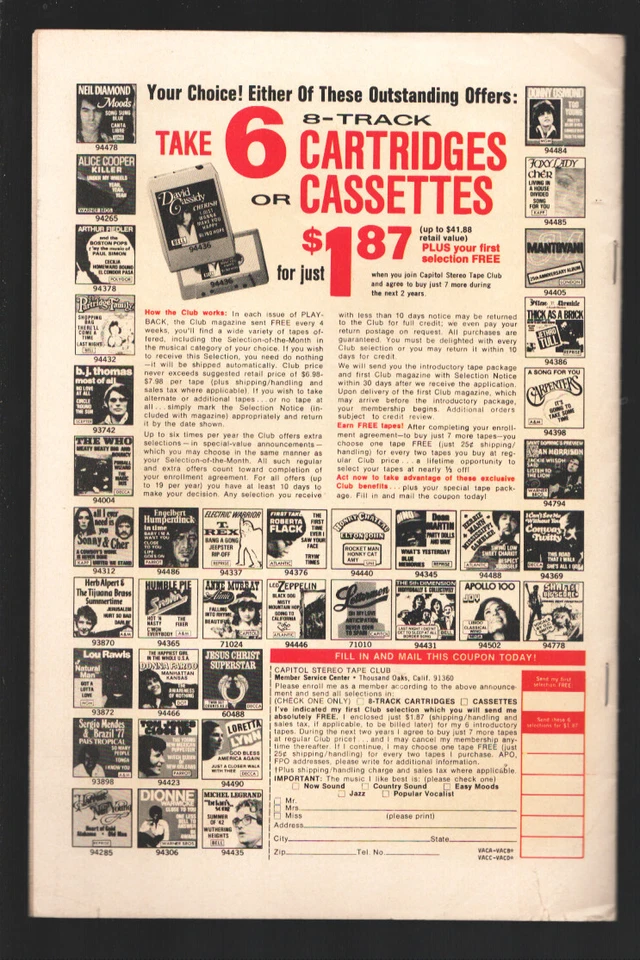 瑜伽熊 #18 1973-Charlton-Hanna- Barbera 电视卡通-高级-VF — 第 2/2 张图片