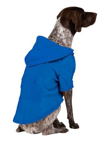 Family Matching Brilliant Blue Hoodie Fleece One Piece - Picture 7 of 7