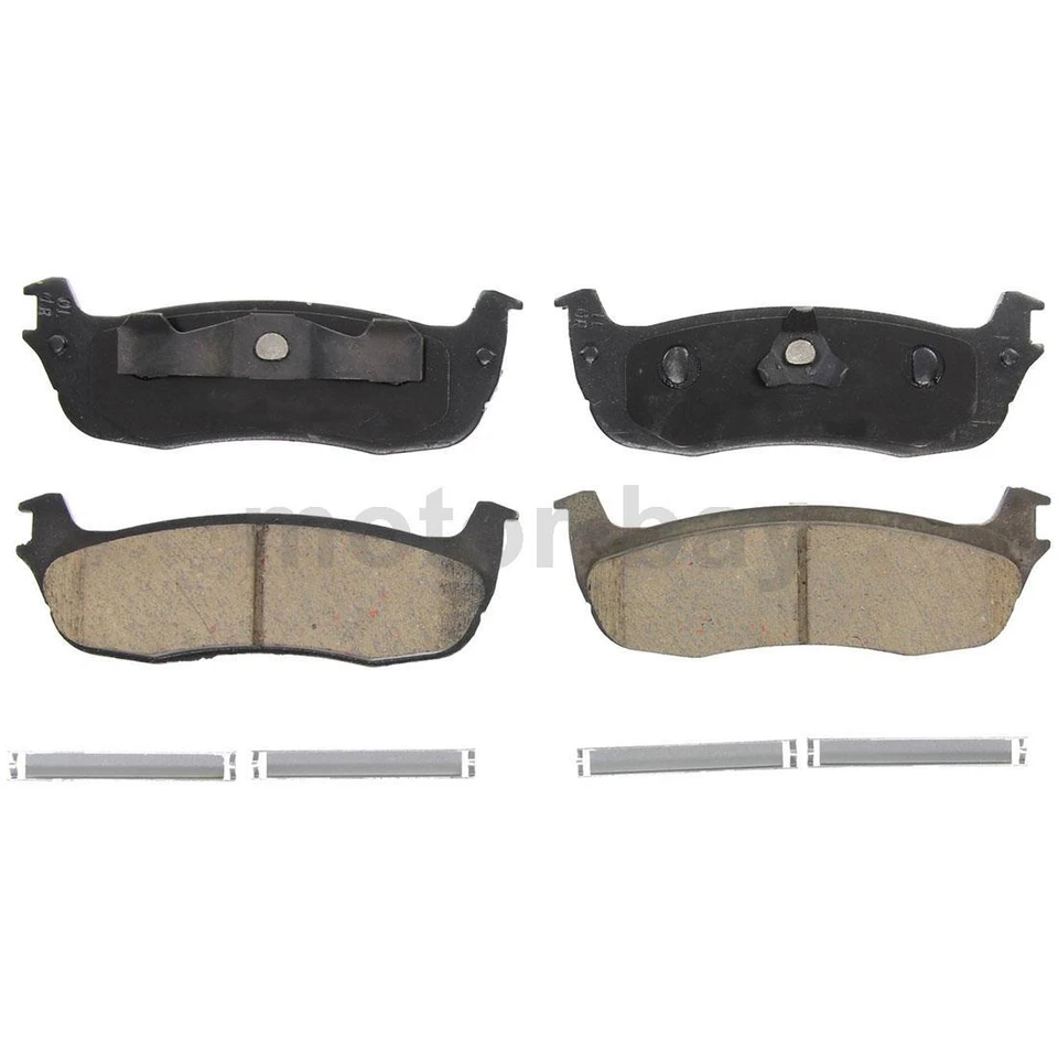 Juego de pastillas de freno delanteras traseras para Ford F-150 1997 2000 2001 2002 2003 freno Wagner Foto 2 de 4