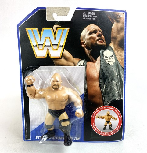 Stone Cold Steve Austin WWE Mattel Retro Series Ac...