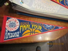 2001 Arizona NCAA Basketball National Champions Pennant b3