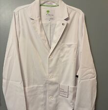 Healing Hands White Lab Coat Men 6 Pocket Full Length 5151 Luke Mens Lab Coat