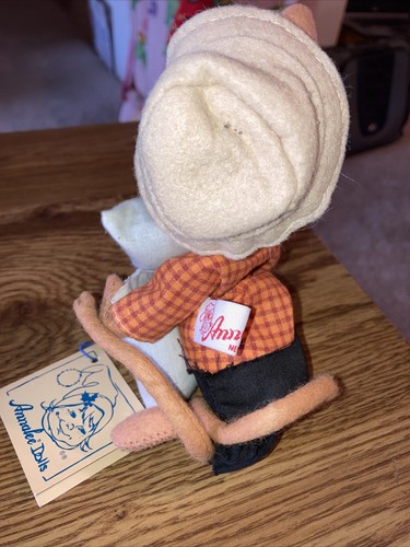 1995 Annalee Mobilitee Doll - California Mudslide Mouse 6" W/Tag - Picture 5 of 6