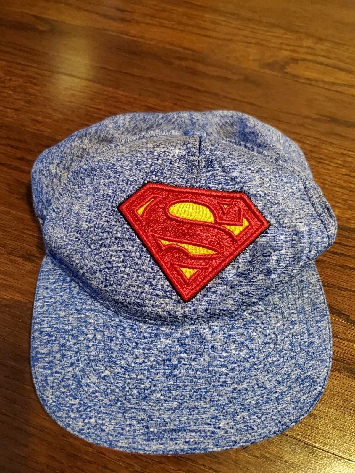 Superman Logo Distorted Background Snapback Adjus… - image 1