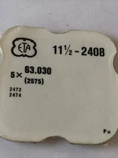 ETA  2408 1 x single date jumper spring Condition is New Free Postage