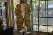 Shein Dress Womens 1Xl Spring Light Lemmon/