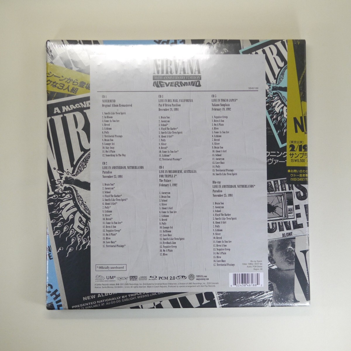 Nirvana - Nevermind 30th Anniversary Super Deluxe Box Set [Hard