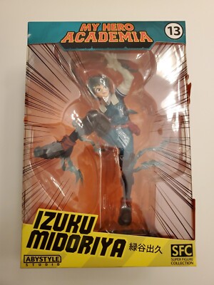 Izuku Midoria AKA Deku My Hero Academia One For All Figure MHA Collectible. BNIB