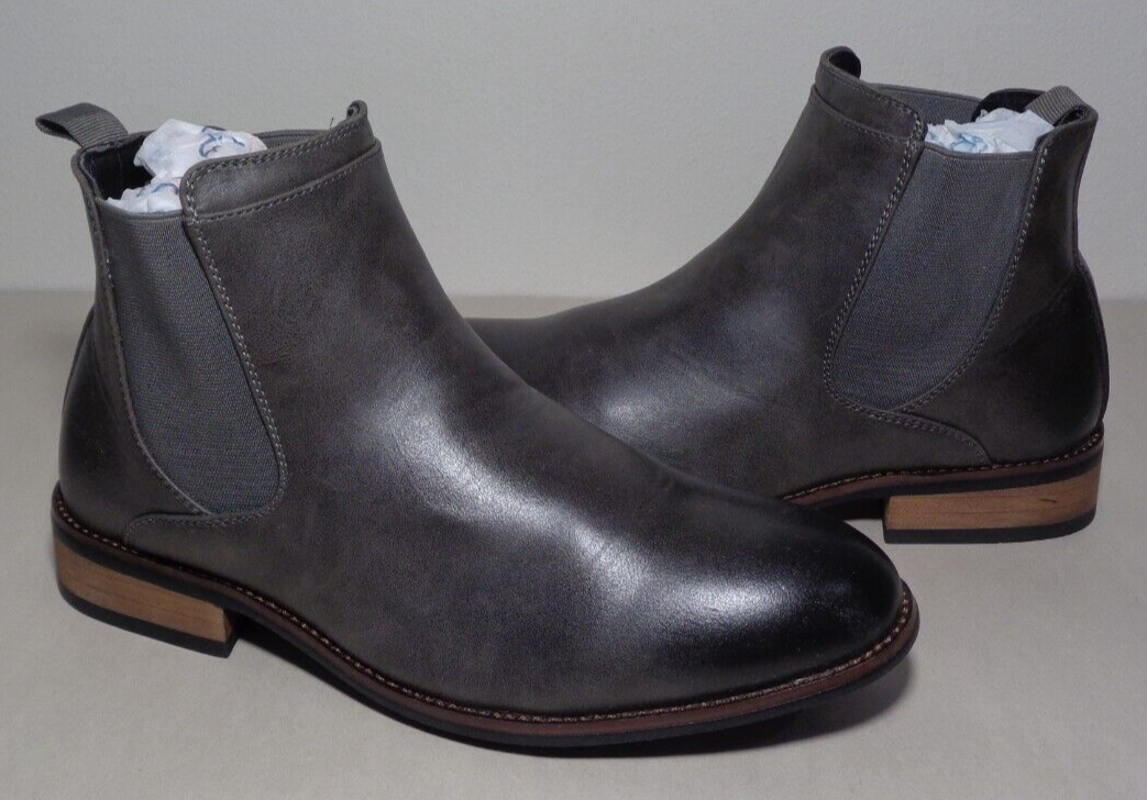 Vance Co. Size 9 M / LANDON / Grey / Chelsea Dress Boots  display picture 1