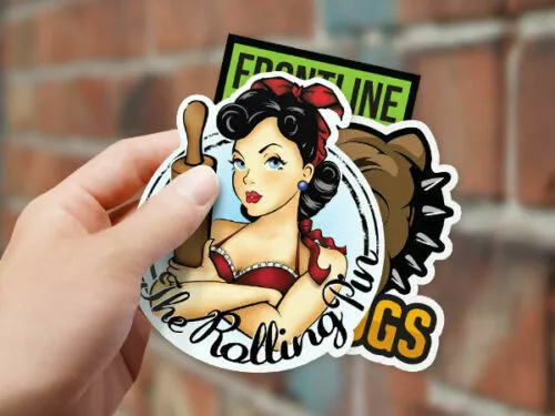 Sticker cut out outlet