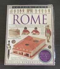New - Rome An Interactive Guide To Ancient Rome Action Pack 1995 Vintage Sealed