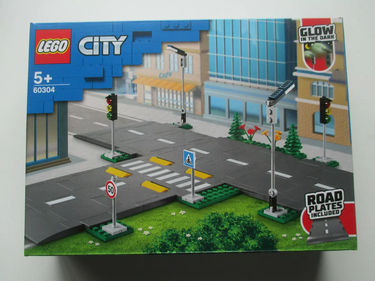 LEGO CITY #60304 ROAD PLATES BRAND NEW 2021