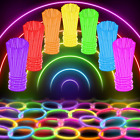 100 Ultra Bright Glow Sticks Bulk Party Pack - Glow in the Dark Party Supplies P